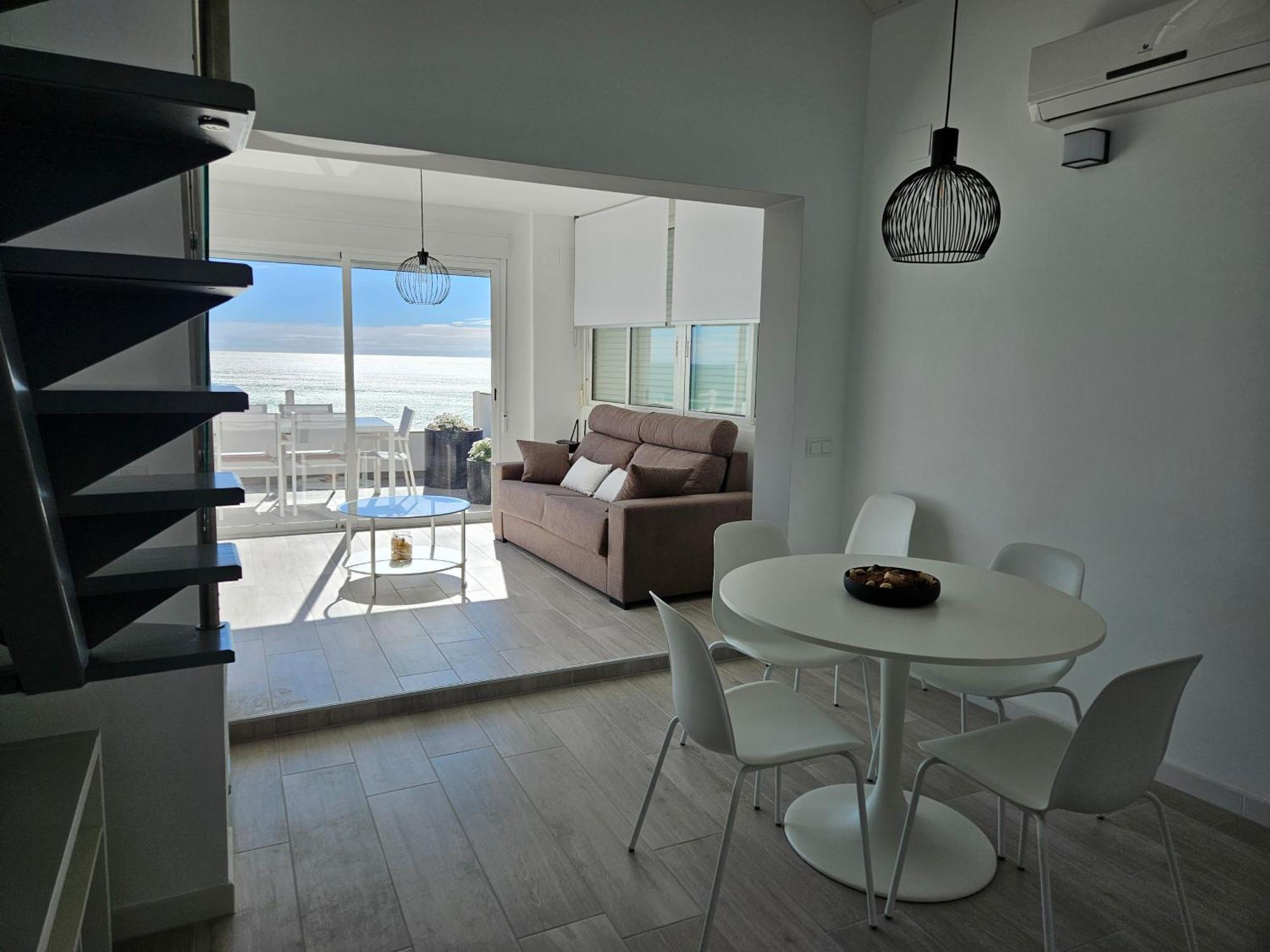 Fantastico Duplex Con Vistas Impresionantes Al Mar Apartment Peniscola Bagian luar foto