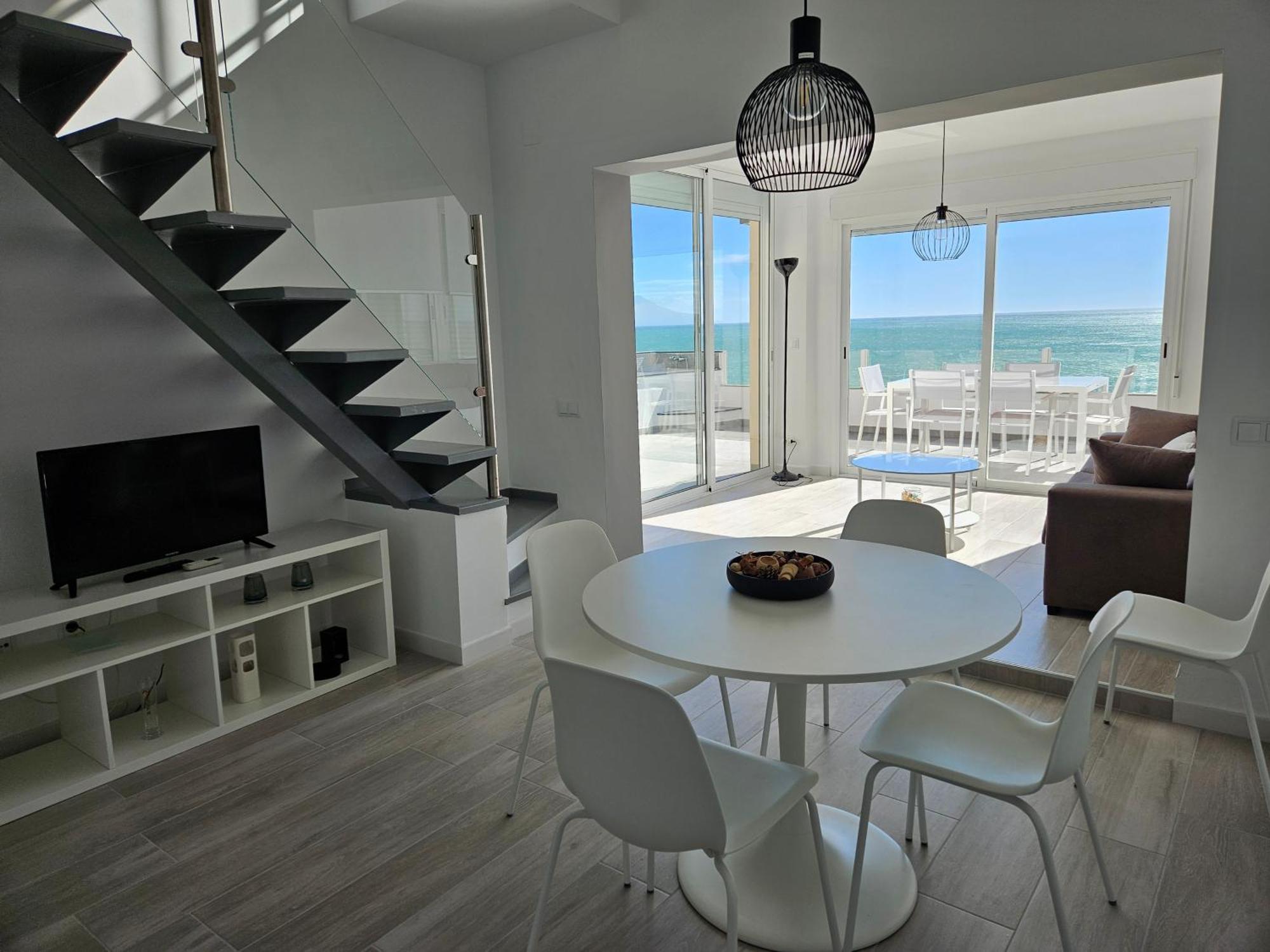 Fantastico Duplex Con Vistas Impresionantes Al Mar Apartment Peniscola Bagian luar foto