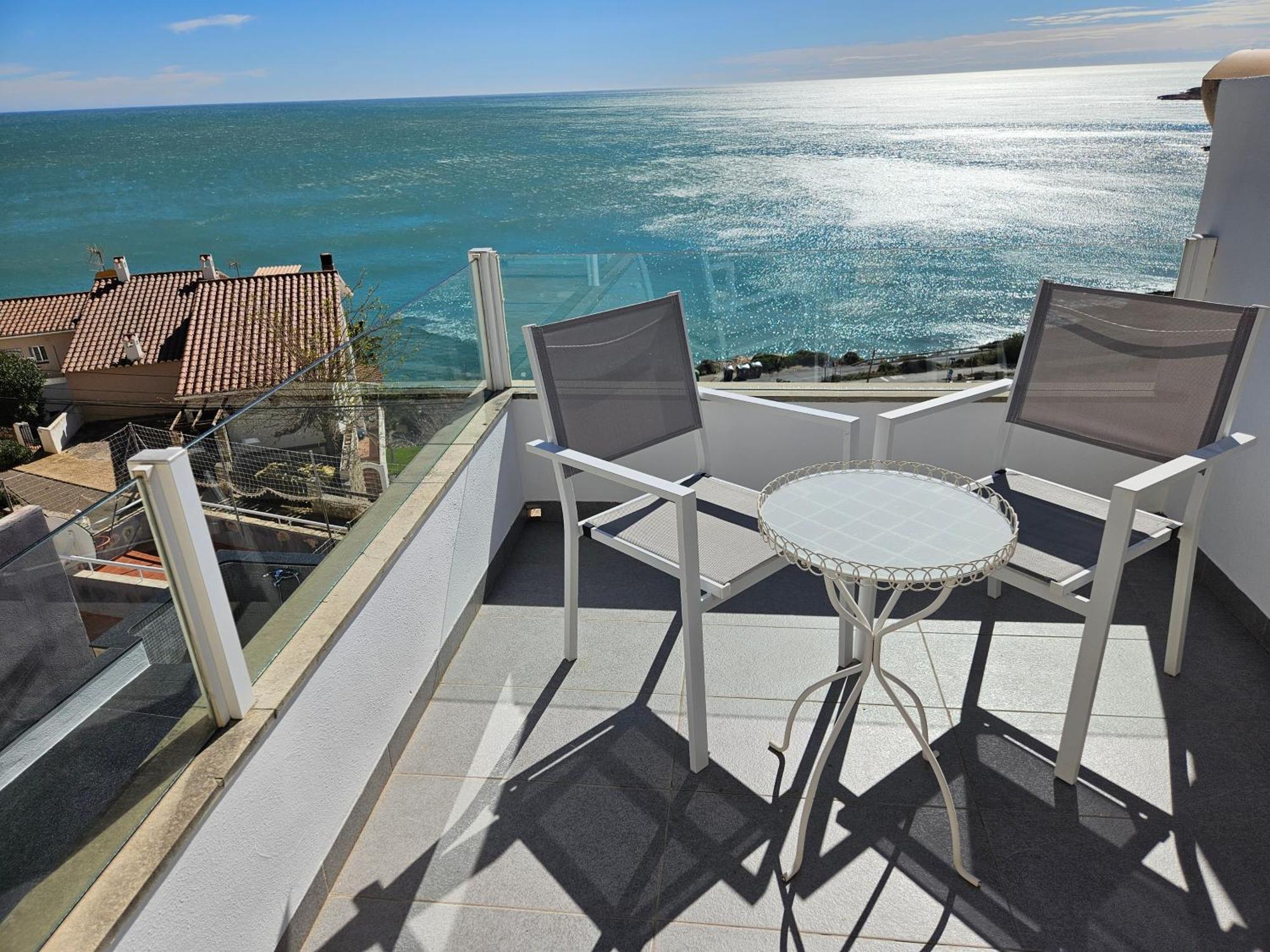 Fantastico Duplex Con Vistas Impresionantes Al Mar Apartment Peniscola Bagian luar foto