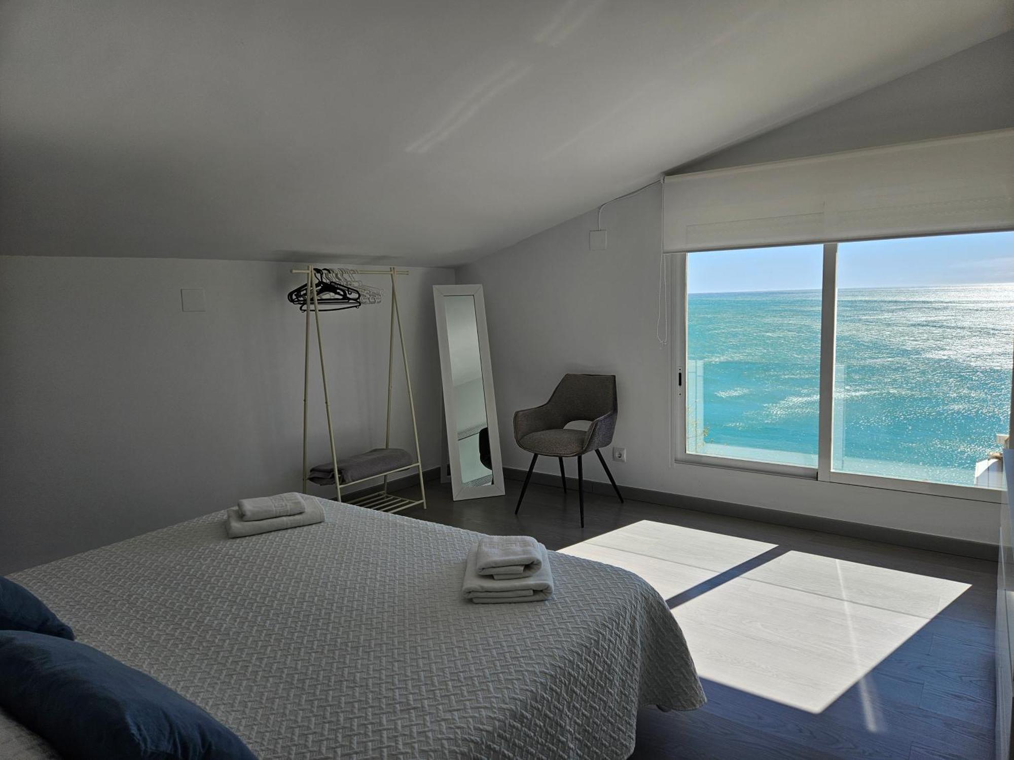 Fantastico Duplex Con Vistas Impresionantes Al Mar Apartment Peniscola Bagian luar foto